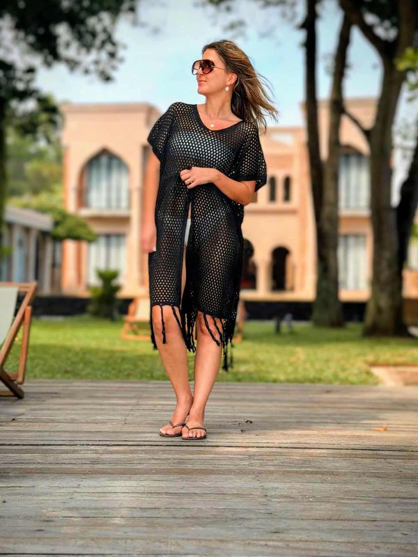 Emmy Crochet Kaftan