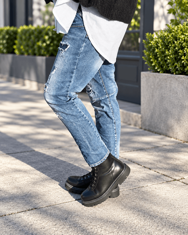 Jeffrey Ripped Jeans