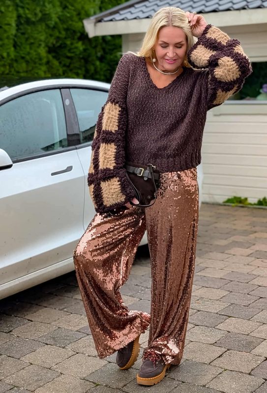 Klara Sequin Pant