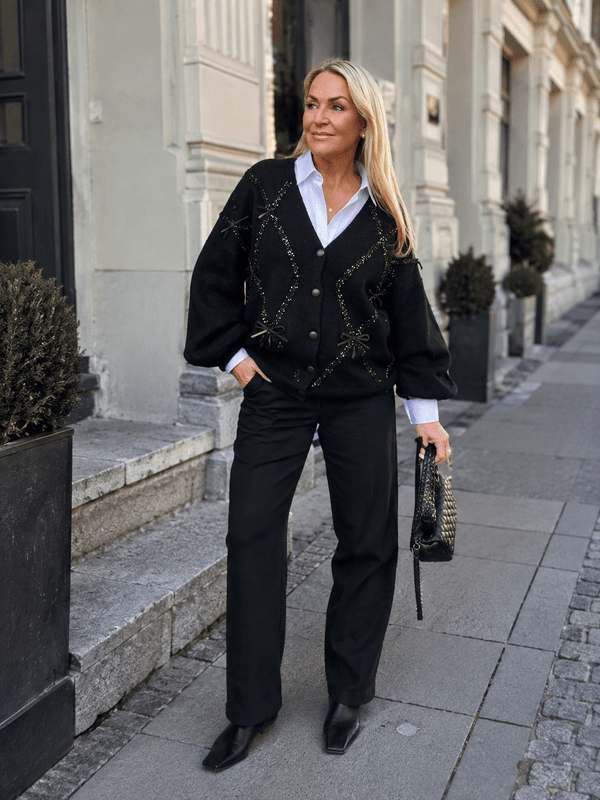 Bow Cardigan 