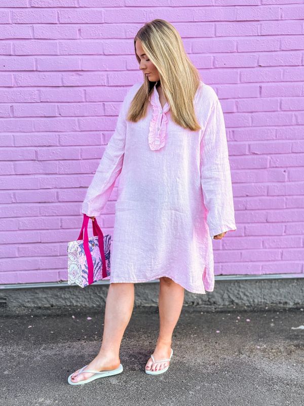 Naomi Linen Dress Love Forever