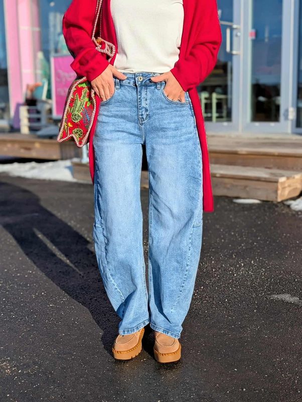 Spring Barrel Jeans
