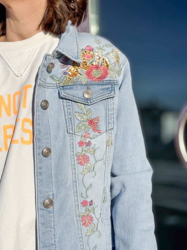 Boho Jacket Embroidery Qnuz
