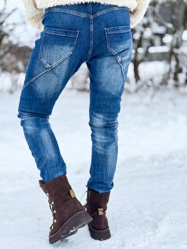 Heart Patch Jeans