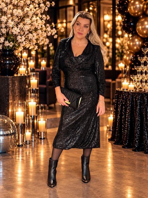 Hovedbilde Sequin Dress And Bolero Set 