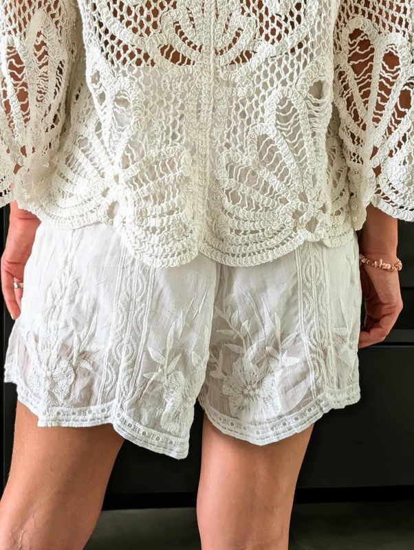 Embroidery Shorts