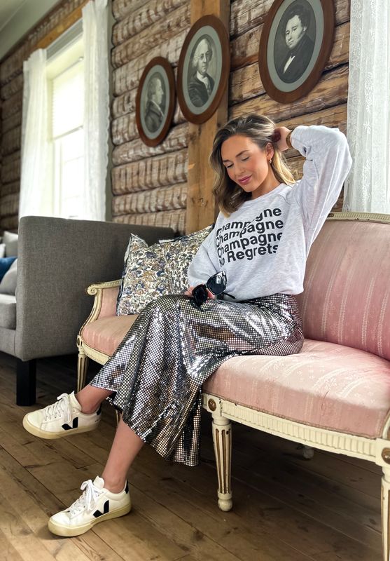 Disco Maxi Skirt