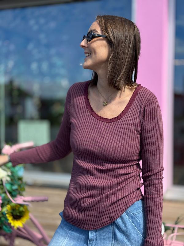 Rib Basic Sweater