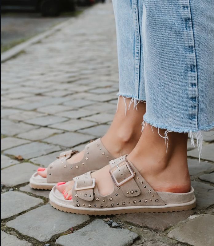 Cow Suede Sandal Colors Of California