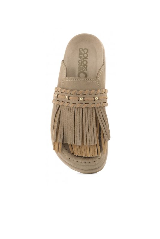 Sabot Suede Sandal Colors Of California