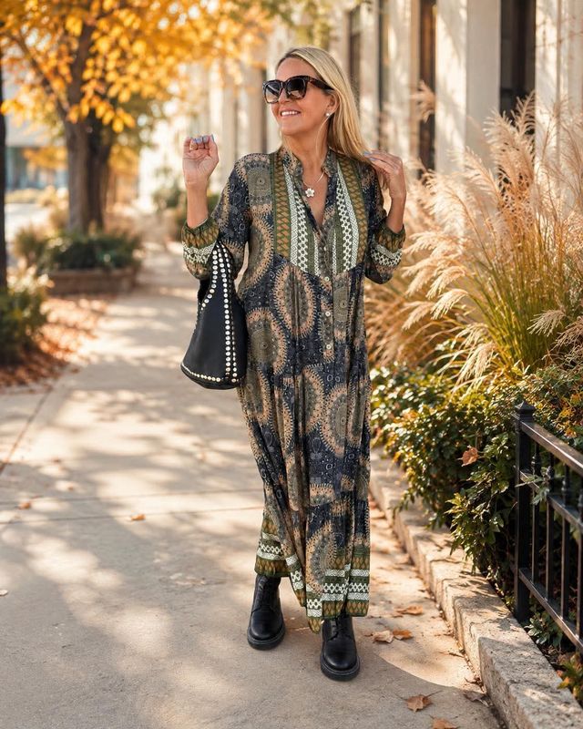 Renata Bohemian Dress