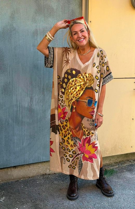 Noelle Lurex Dress