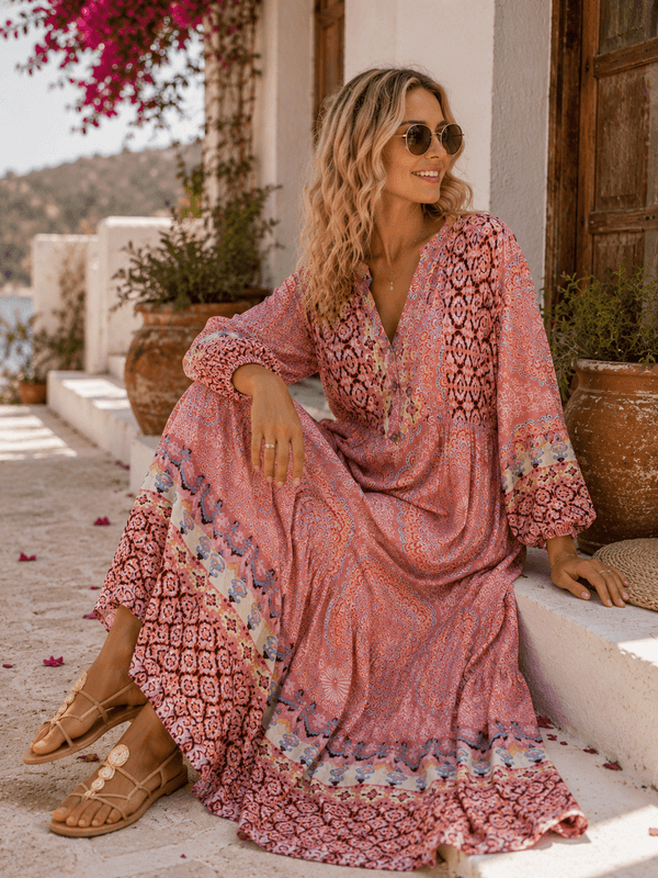Leah Long Dress
