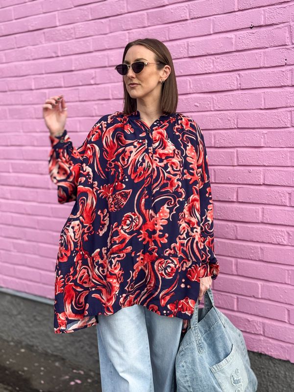 Zara Oversized Blouse