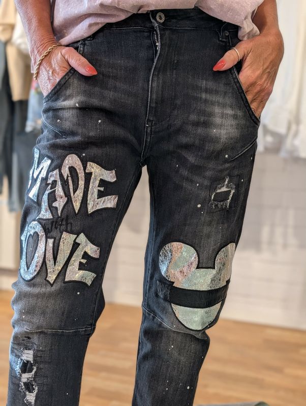 Mickey Love Jeans