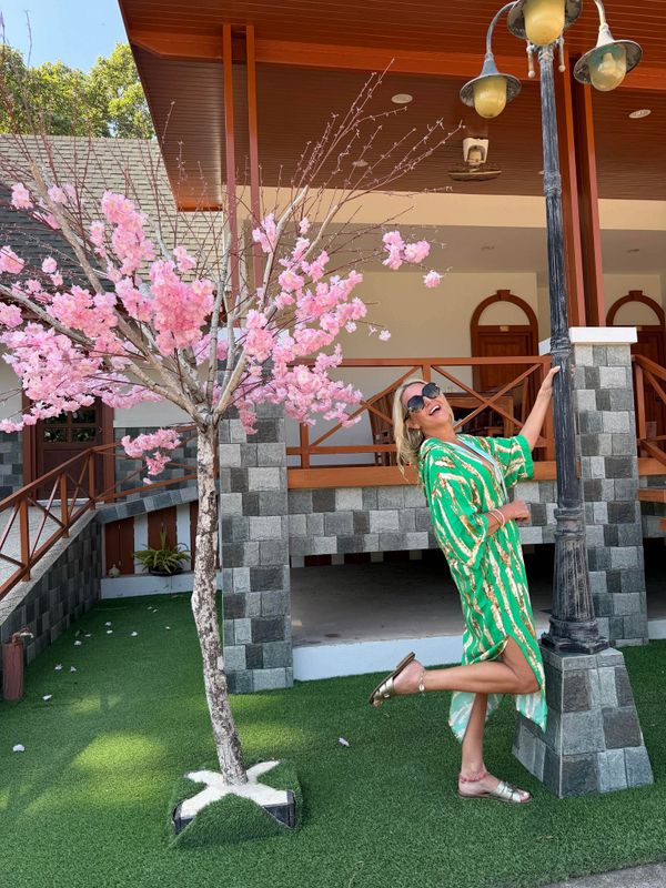 Batik Beach Kimono