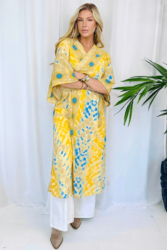 Bree Kimono Boho Gold 
