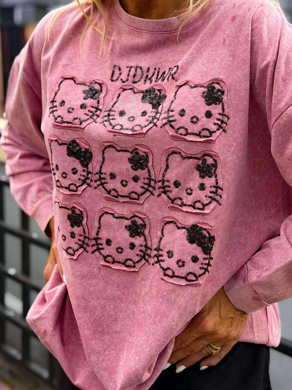 Funky Kitty Long Sleeve