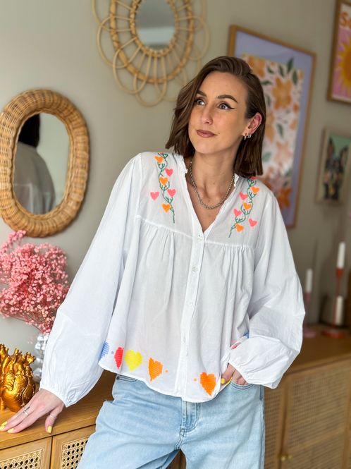 Hovedbilde Embroidery Blouse Qnuz