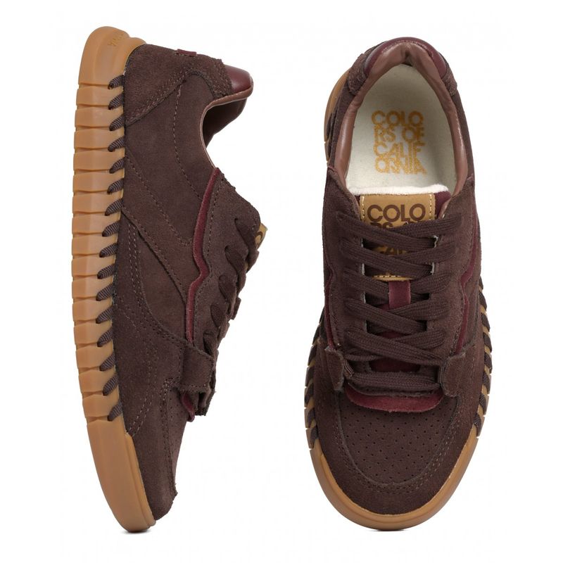 Cow Suede Sneakers Colors Of California