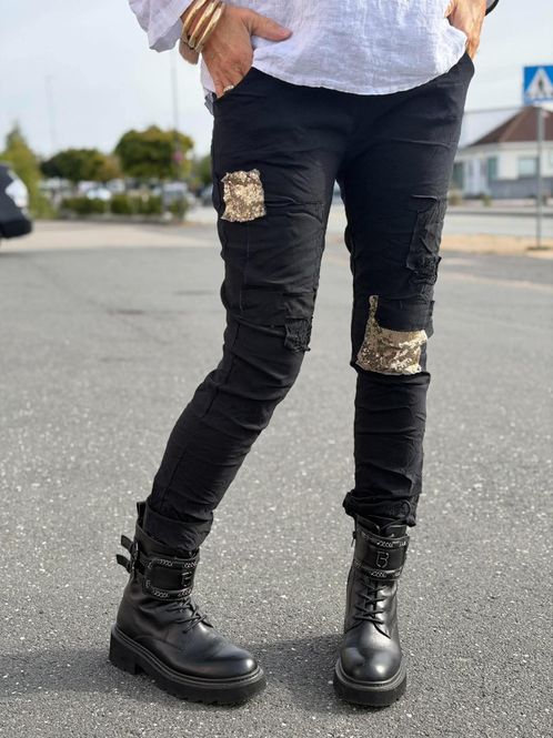 Hovedbilde Stretchy Sequin Patch Pant