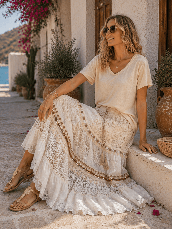 Bohemian Lux  Skirt