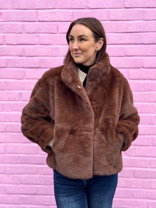 Cassie Faux Fur Jacket