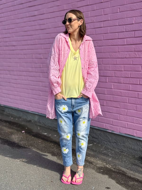 Blonde Oversized Shirt