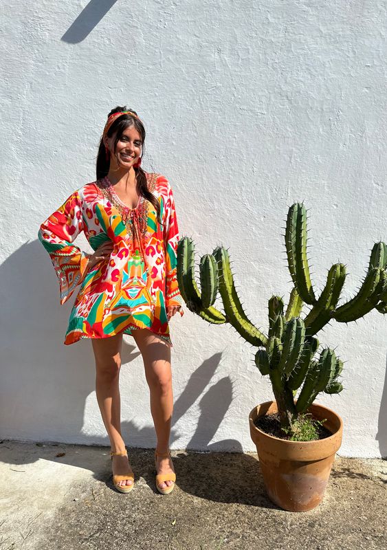 Donna Tunic Tropical Valery Vain