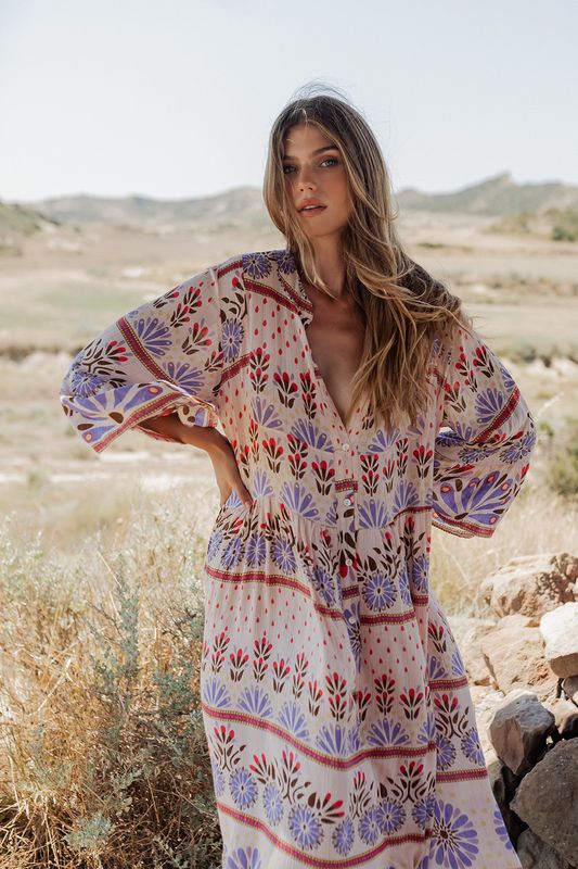 Grasse Long Dress Piti Cuiti